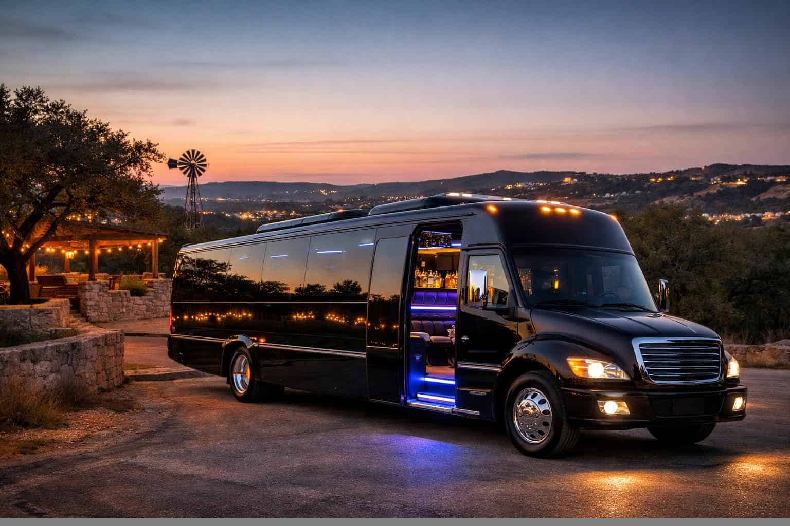 Luxury Party Bus Rental in Helotes Texas