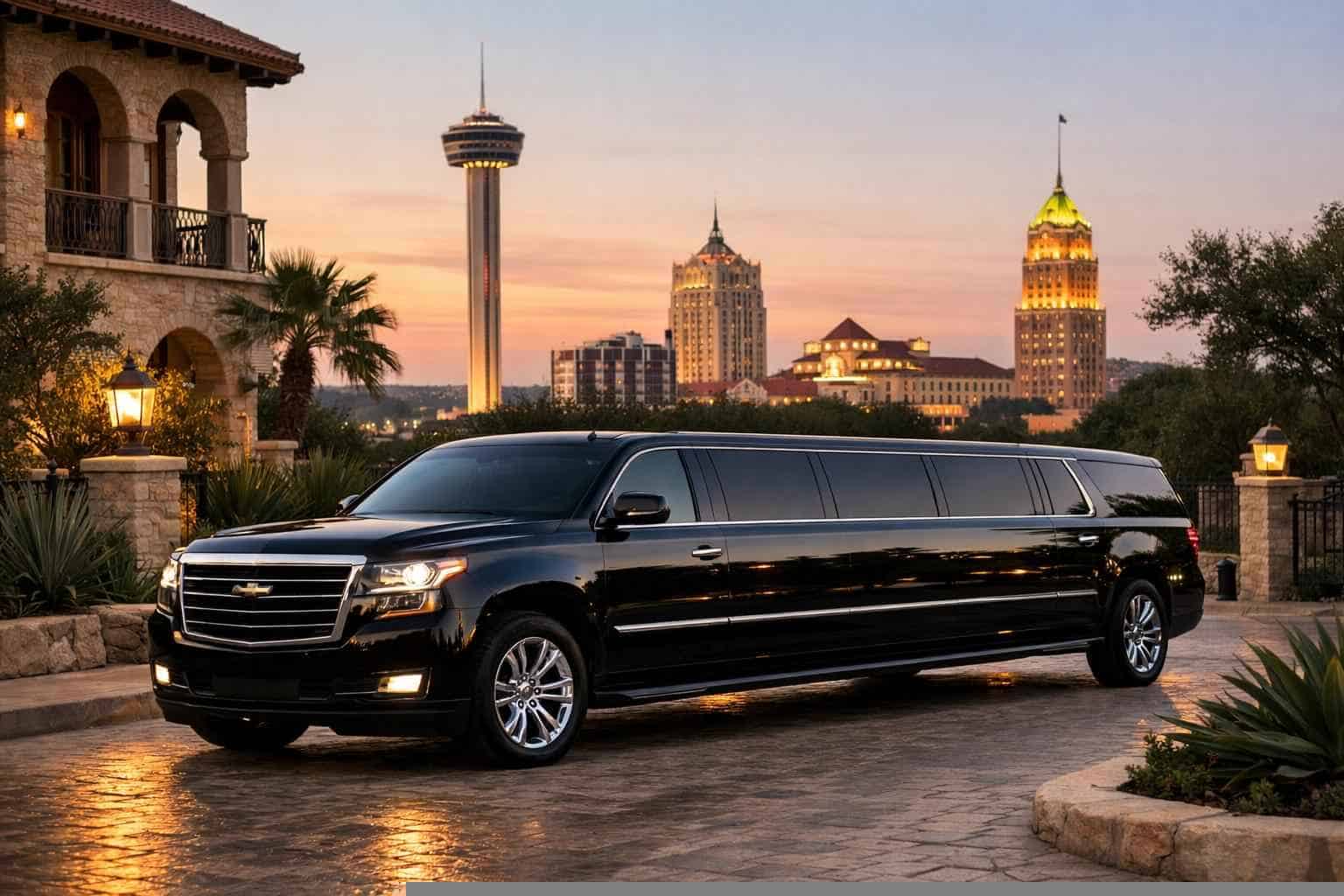Luxury SUV Limousine in Alamo Heights Texas