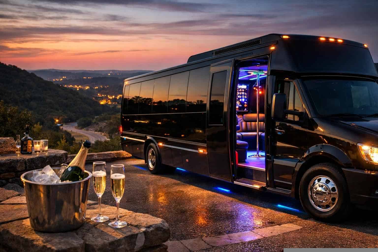 Party Bus Rental Helotes TX