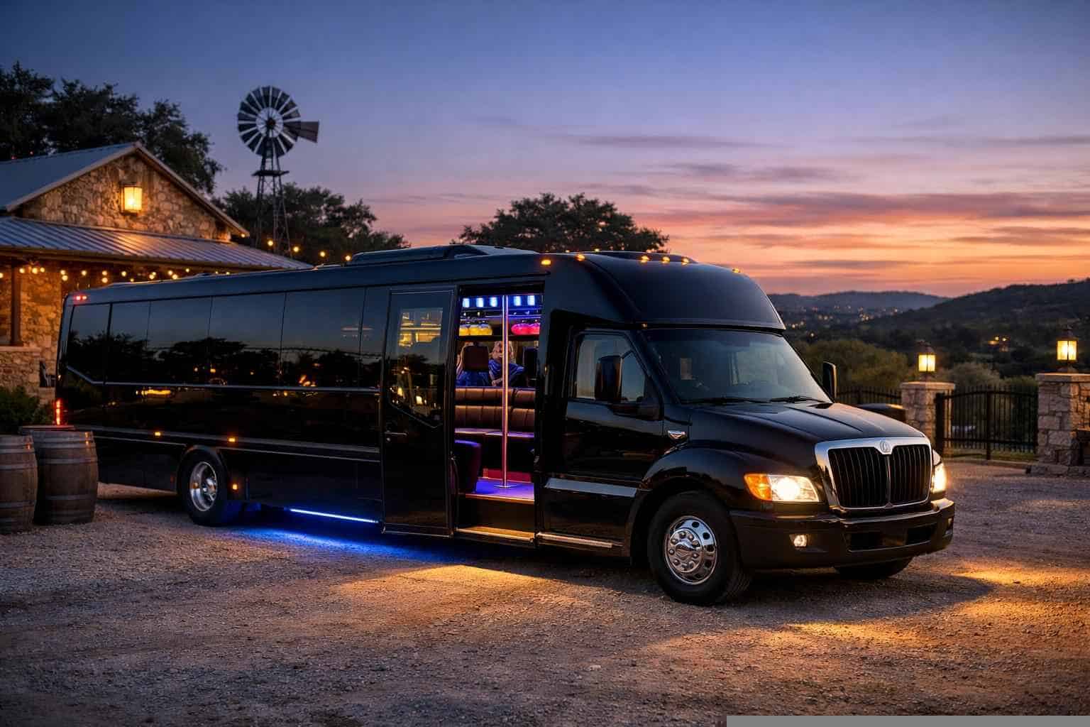 Party Bus Rental Near Me Boerne TX