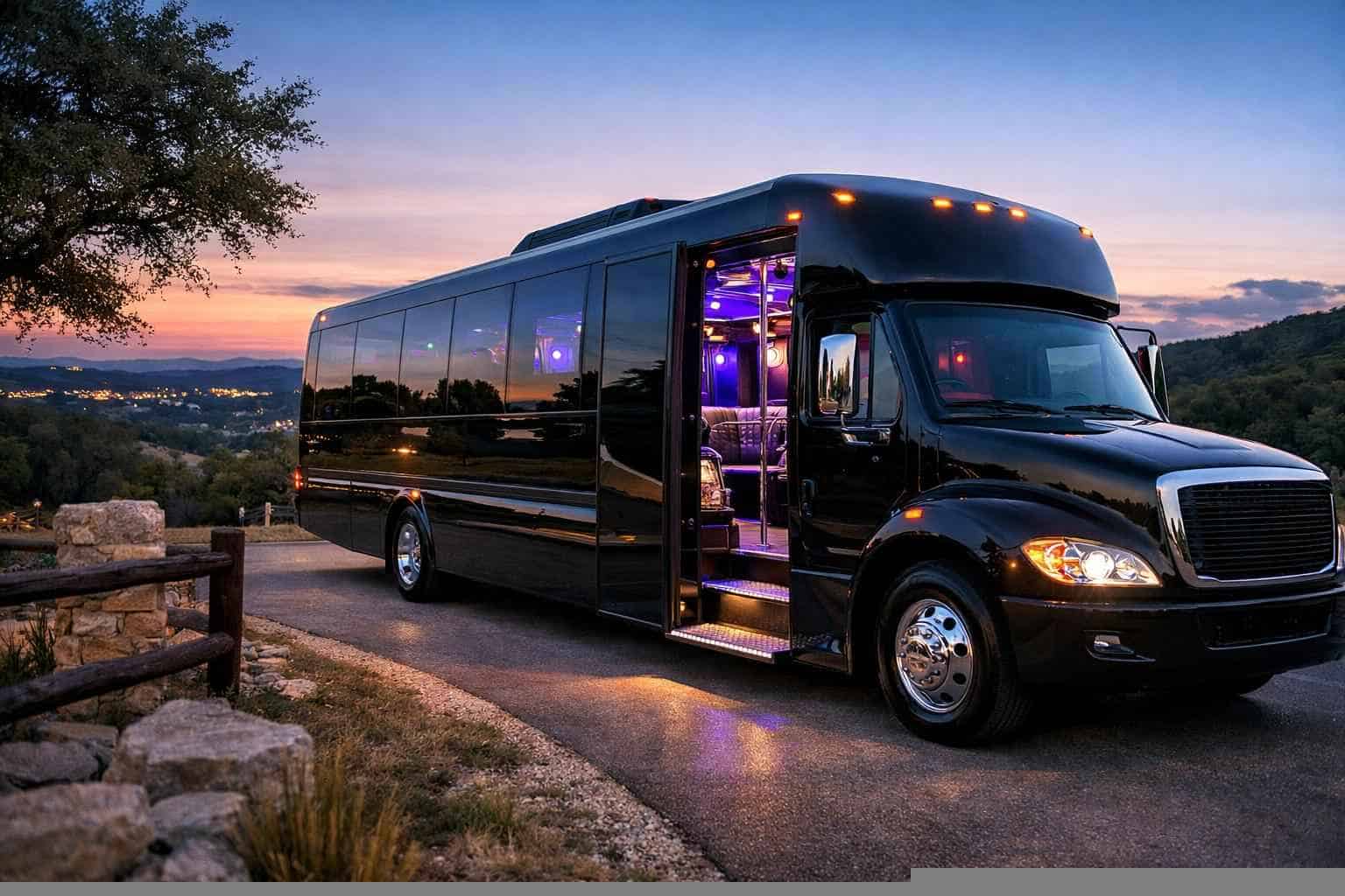 Party Bus Rental Near Me Bulverde TX