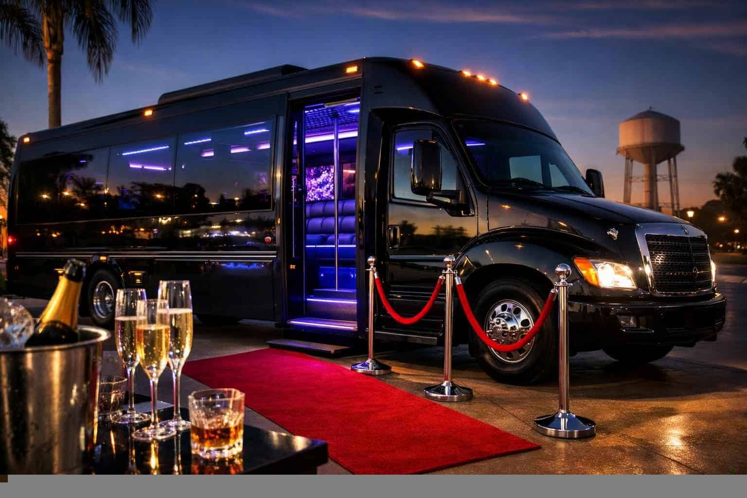 Party Bus Rental Near Me Converse TX