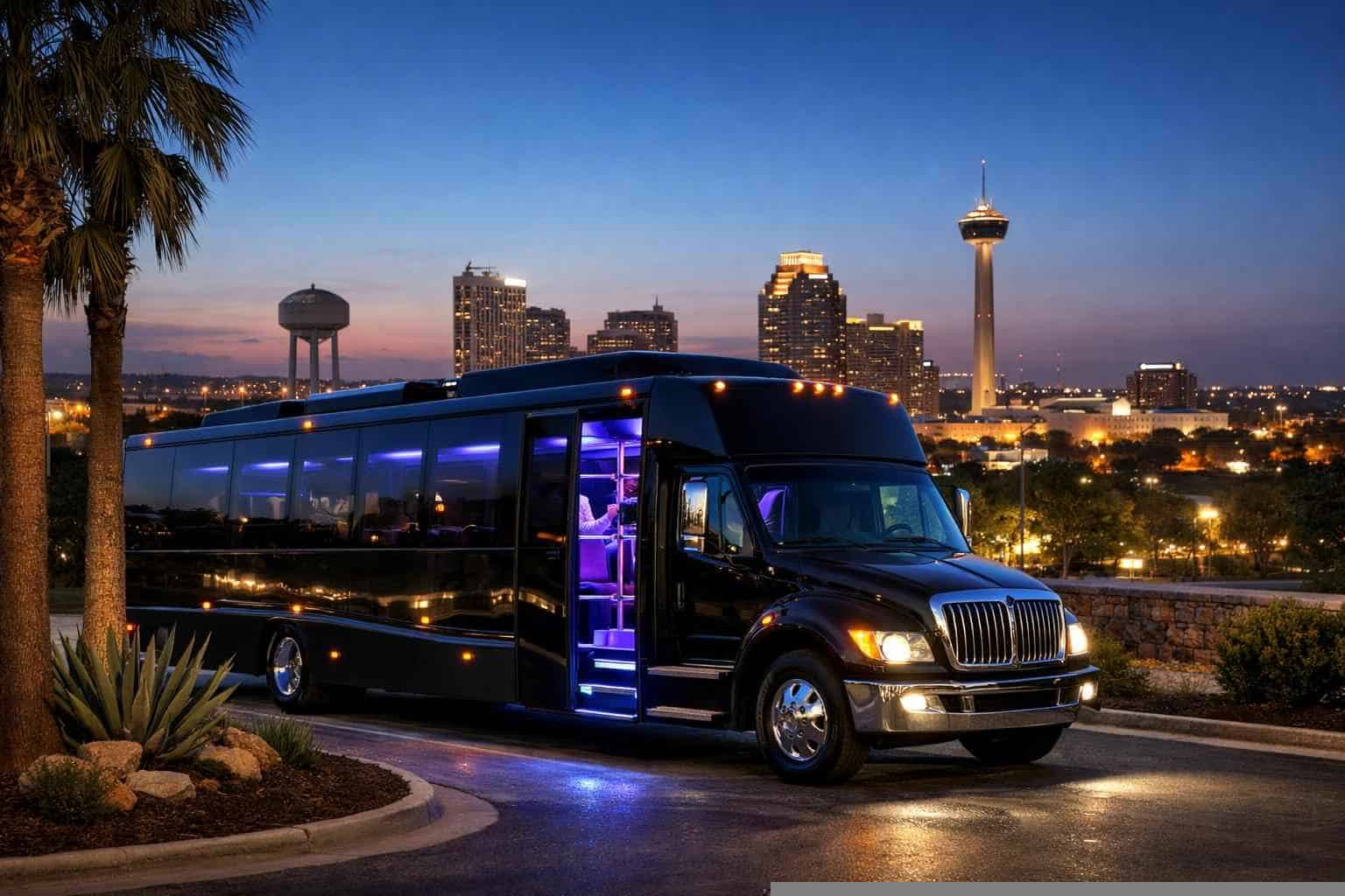 Party Bus Rental Near Me Leon Valley TX
