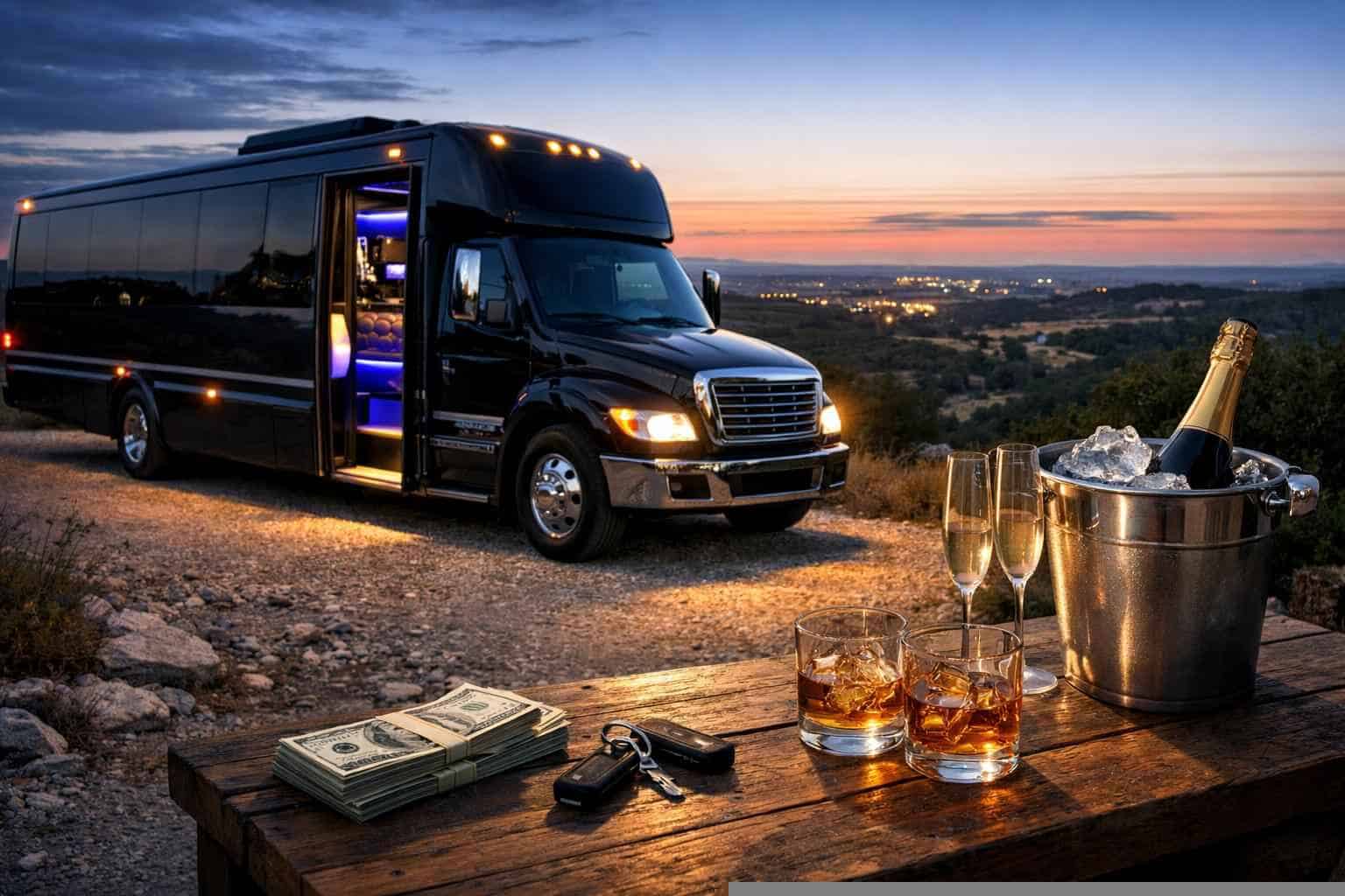 Party Bus Rental Prices in Bulverde TX