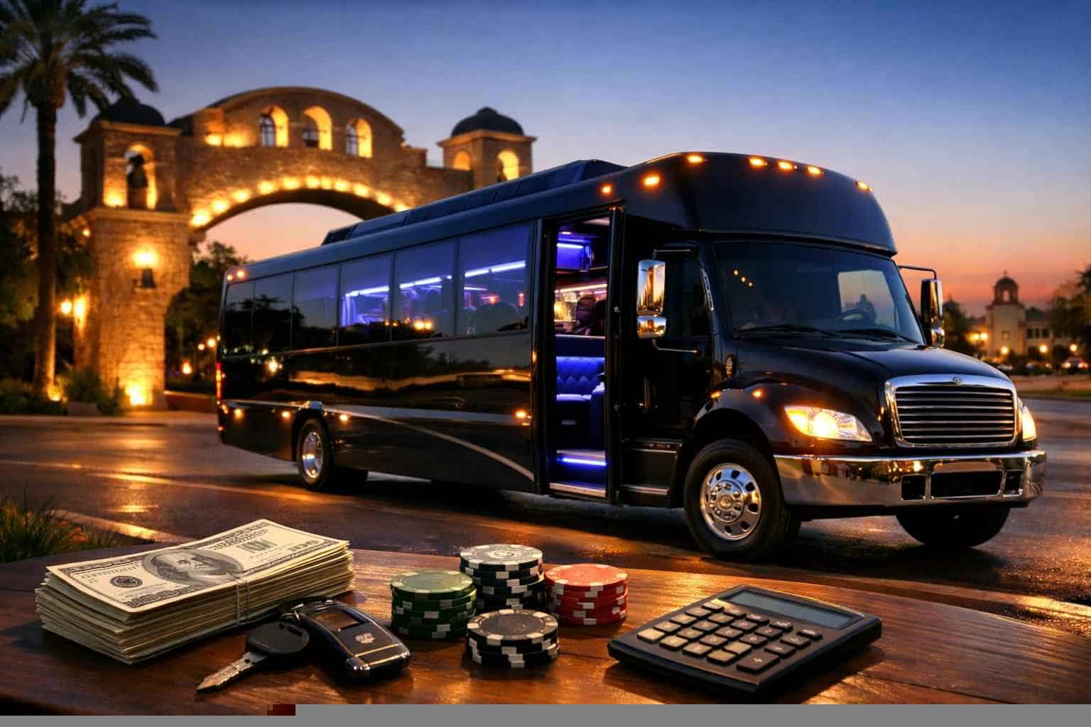 Party Bus Rental Prices in Leon Valley TX