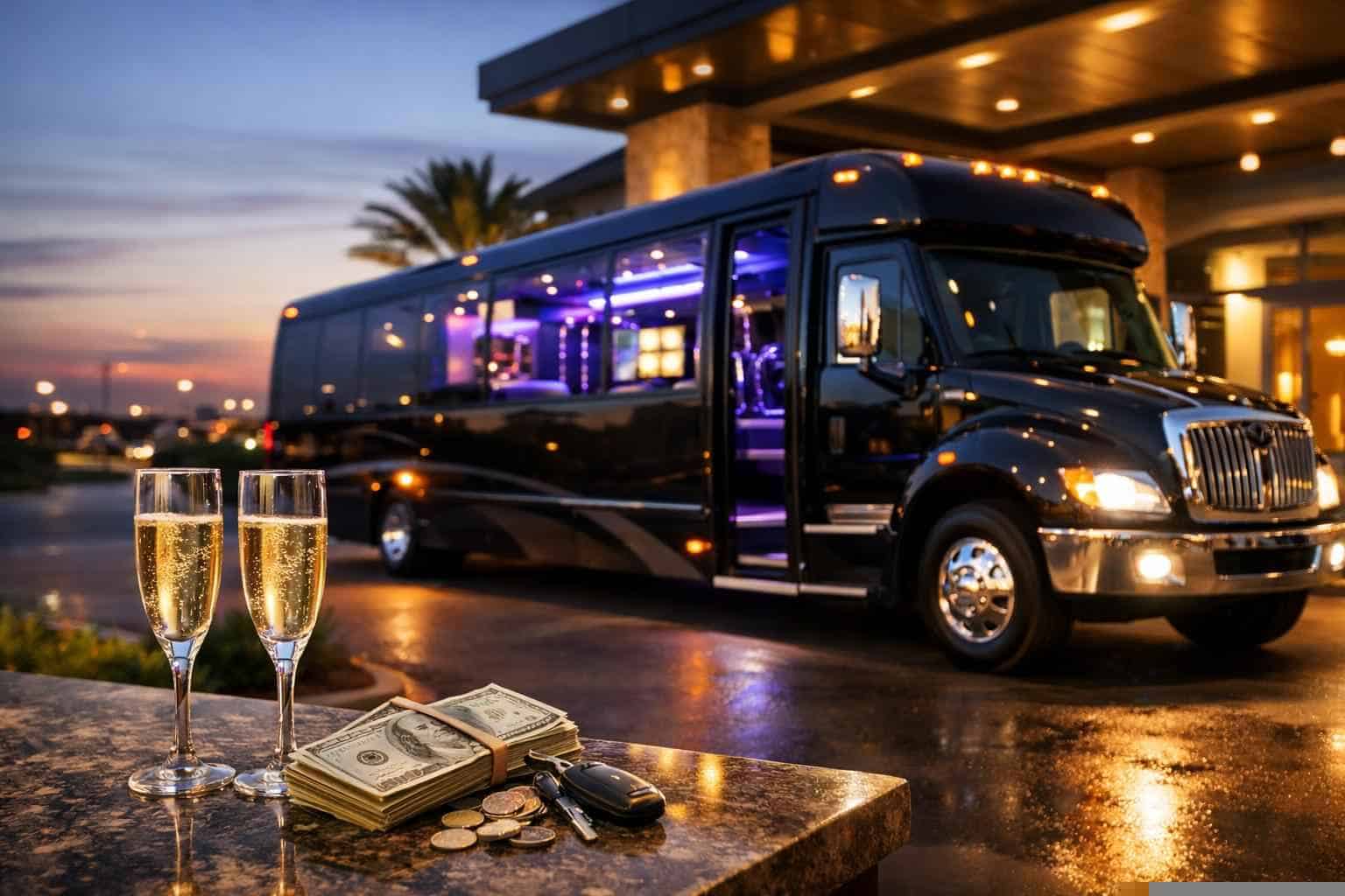 Party Bus Rental Prices in Schertz TX