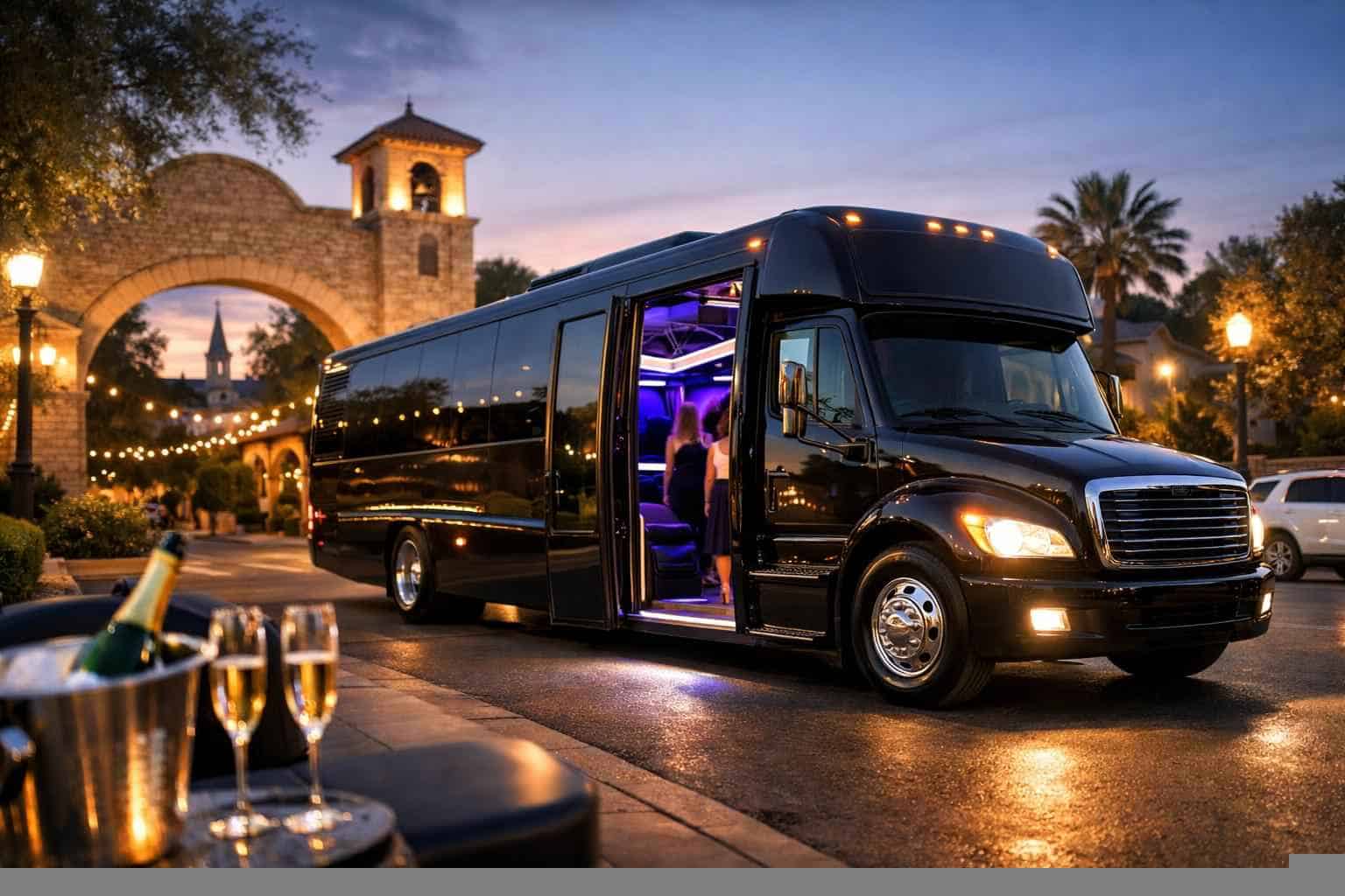 Party Bus Rental Services in Alamo Heights Texas