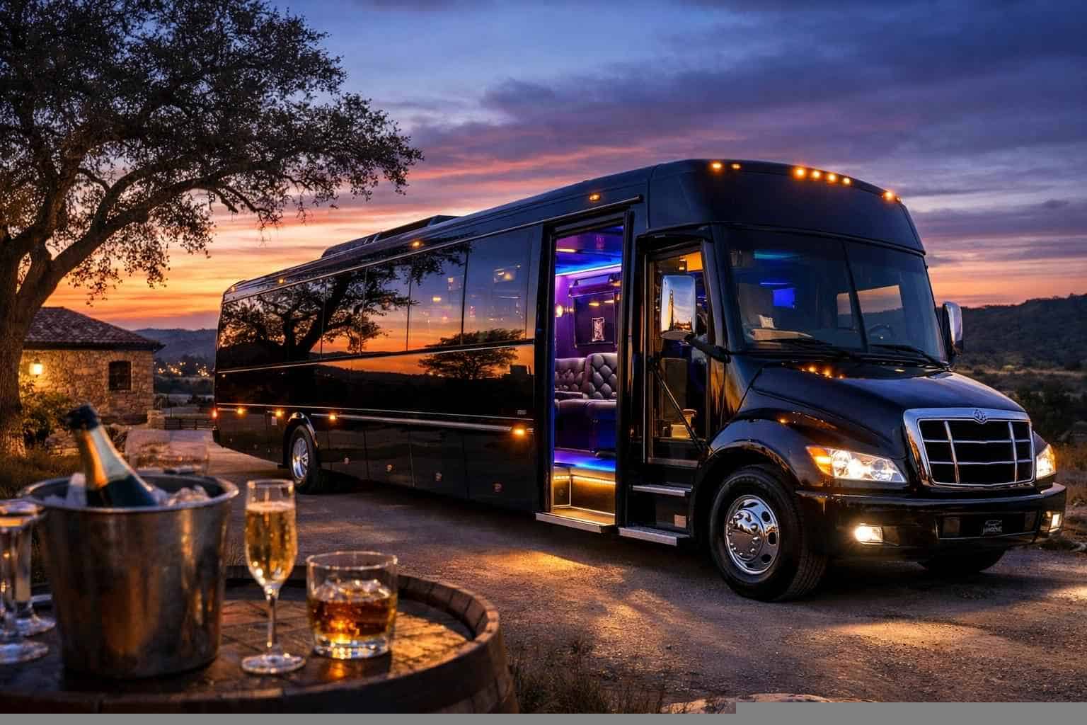 Party Bus Rental Services in Boerne Texas