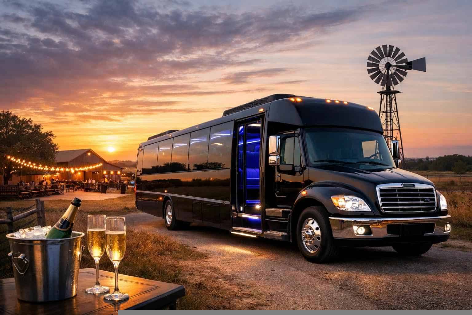 Party Bus Rental Services in Floresville Texas