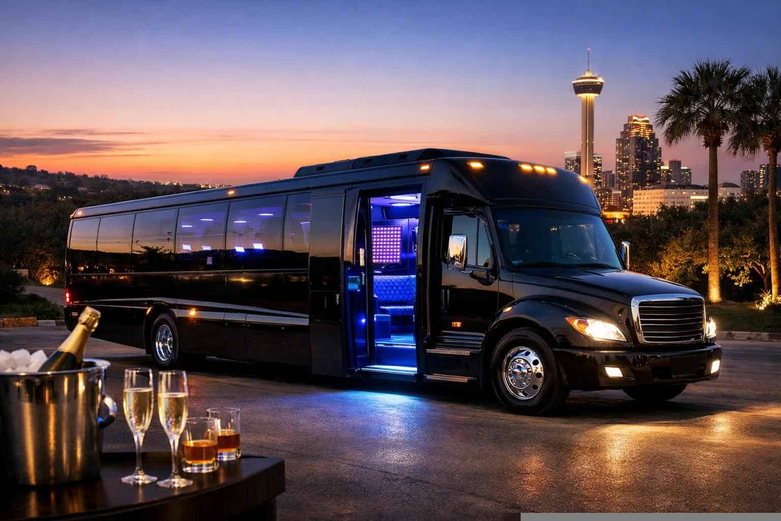 Party Bus Rental Services in Leon Valley Texas