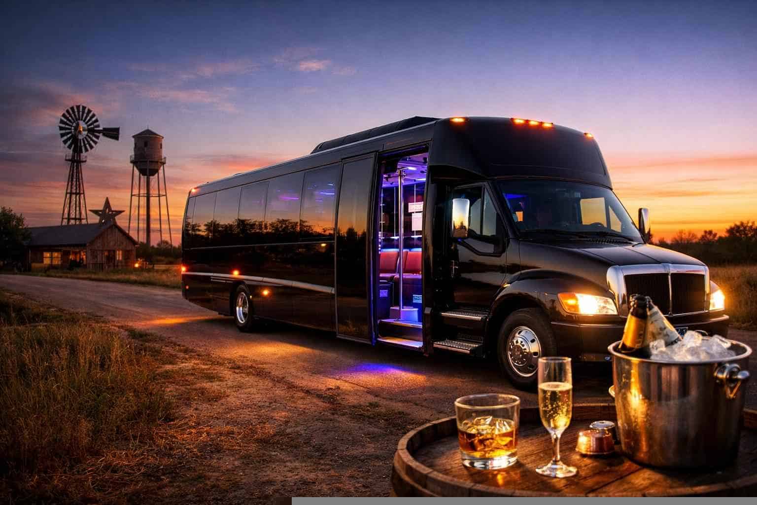 Party Bus Rental Services in Seguin Texas