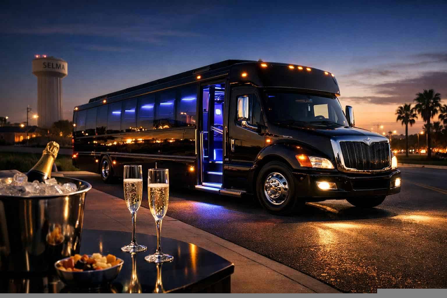 Party Bus Rental Services in Selma Texas