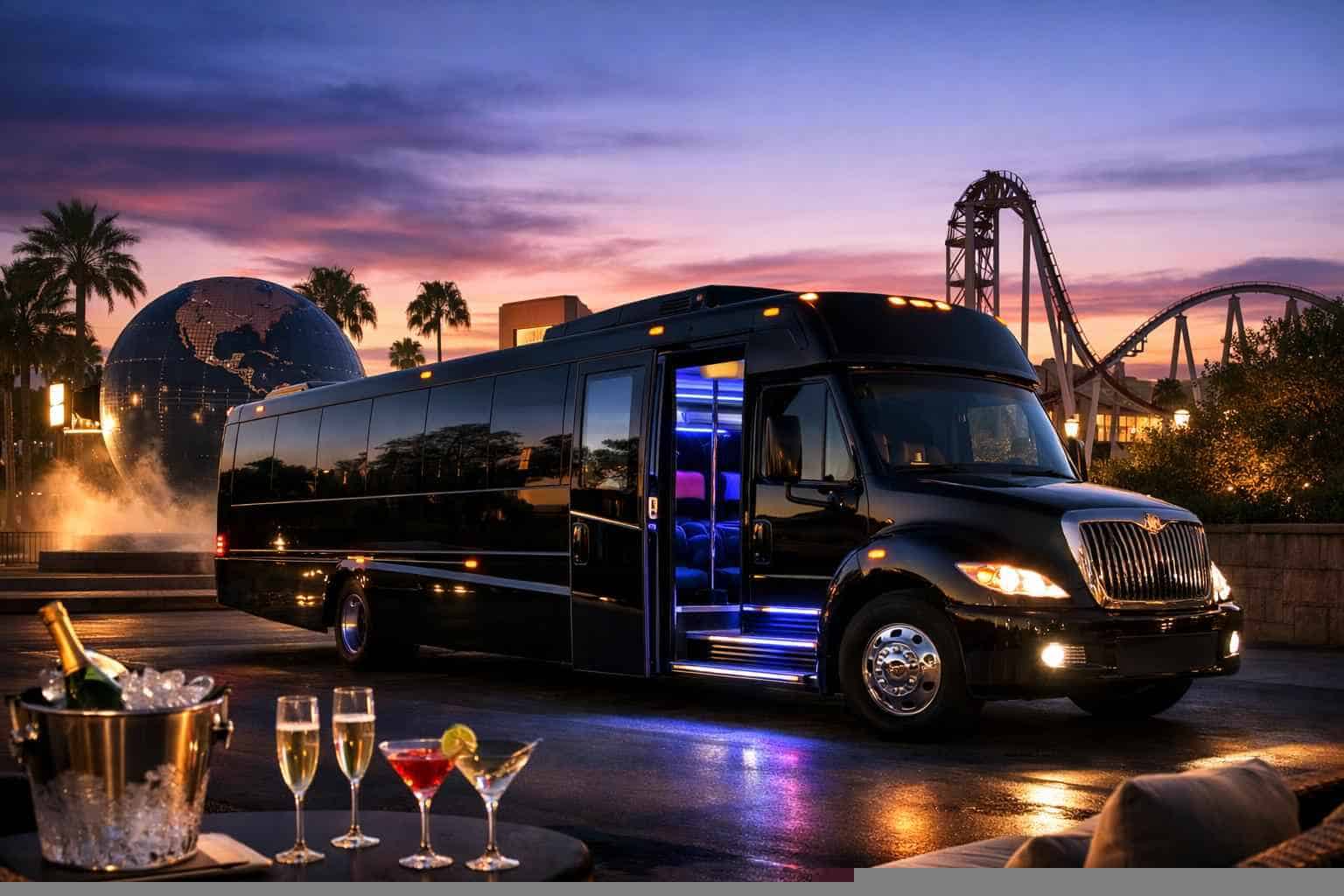 Party Bus Rental Services in Universal City Texas