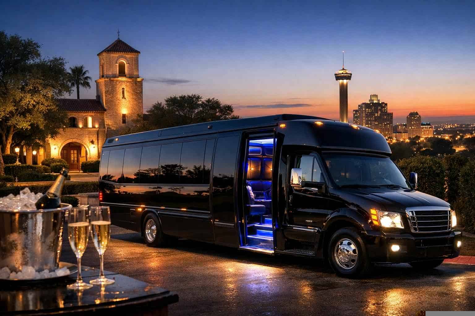 Party Bus Service Alamo Heights TX