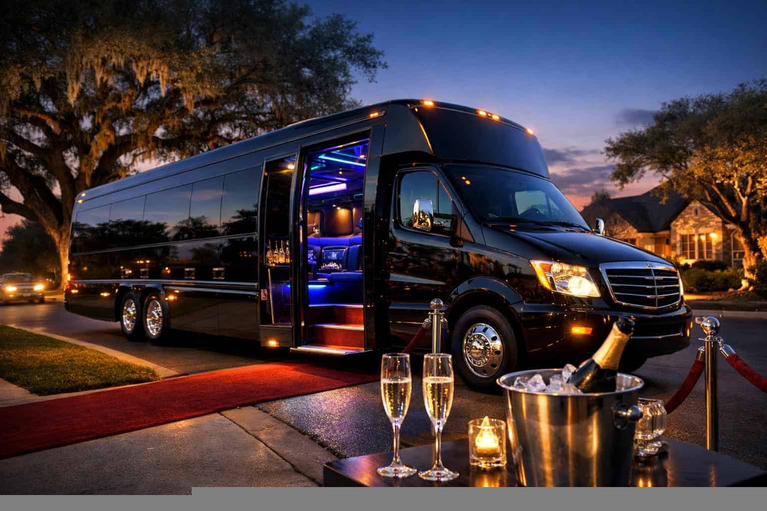 Party Bus Service Live Oak TX
