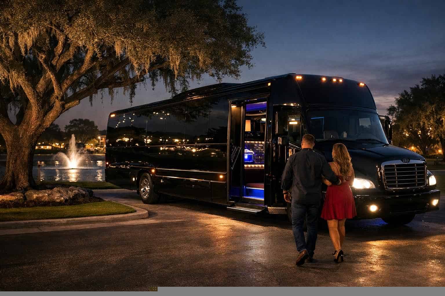 Party Buses in Live Oak Texas