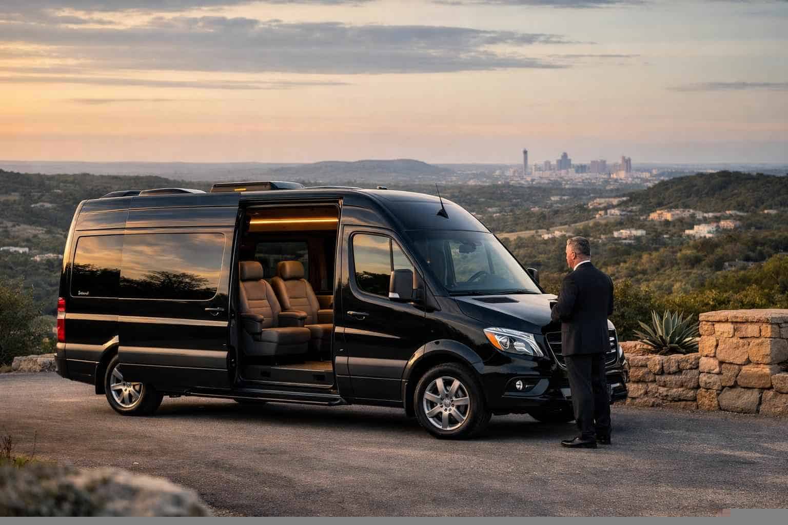 Passenger Van with Driver Helotes TX