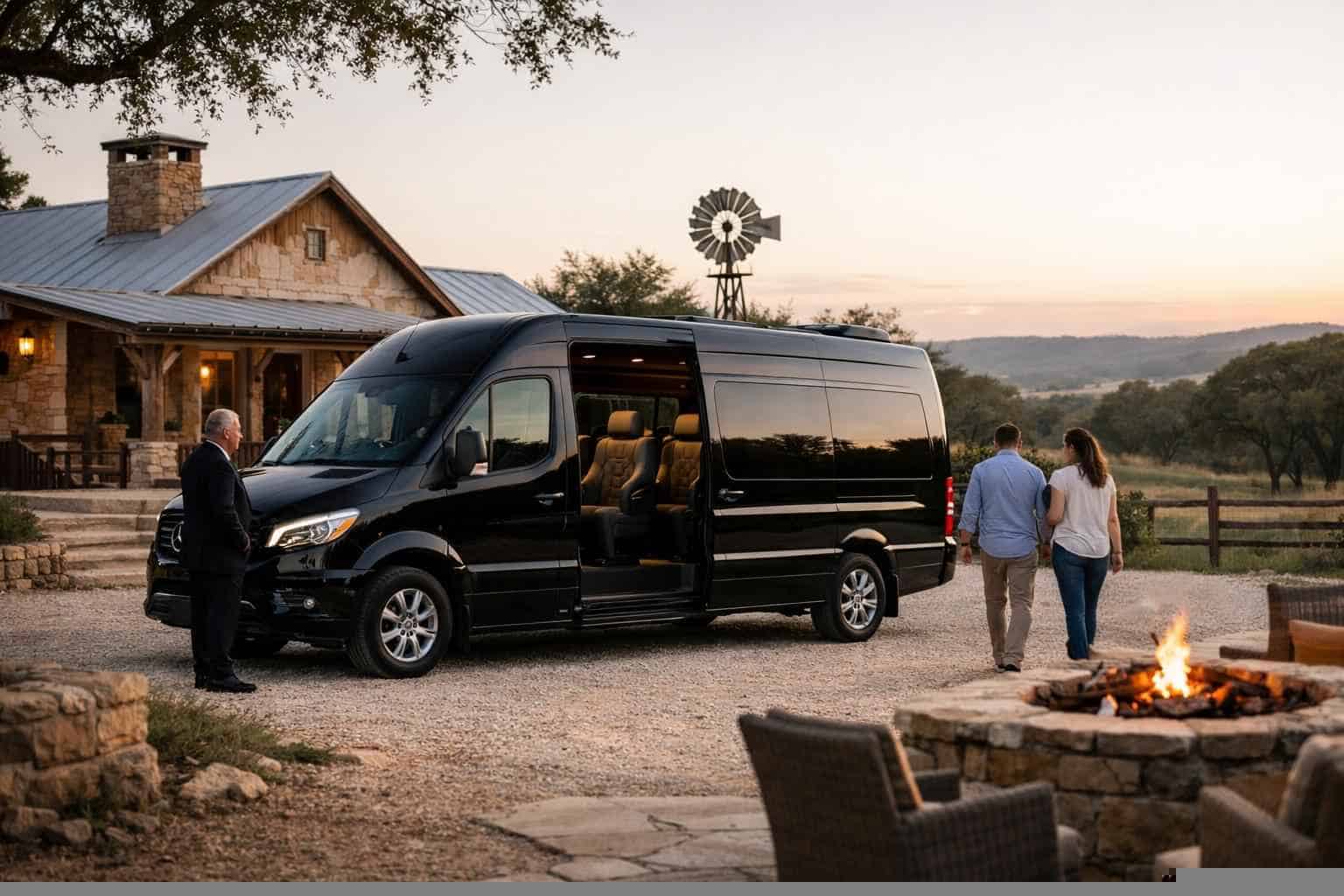 Passenger Van with Driver Near Me Boerne TX