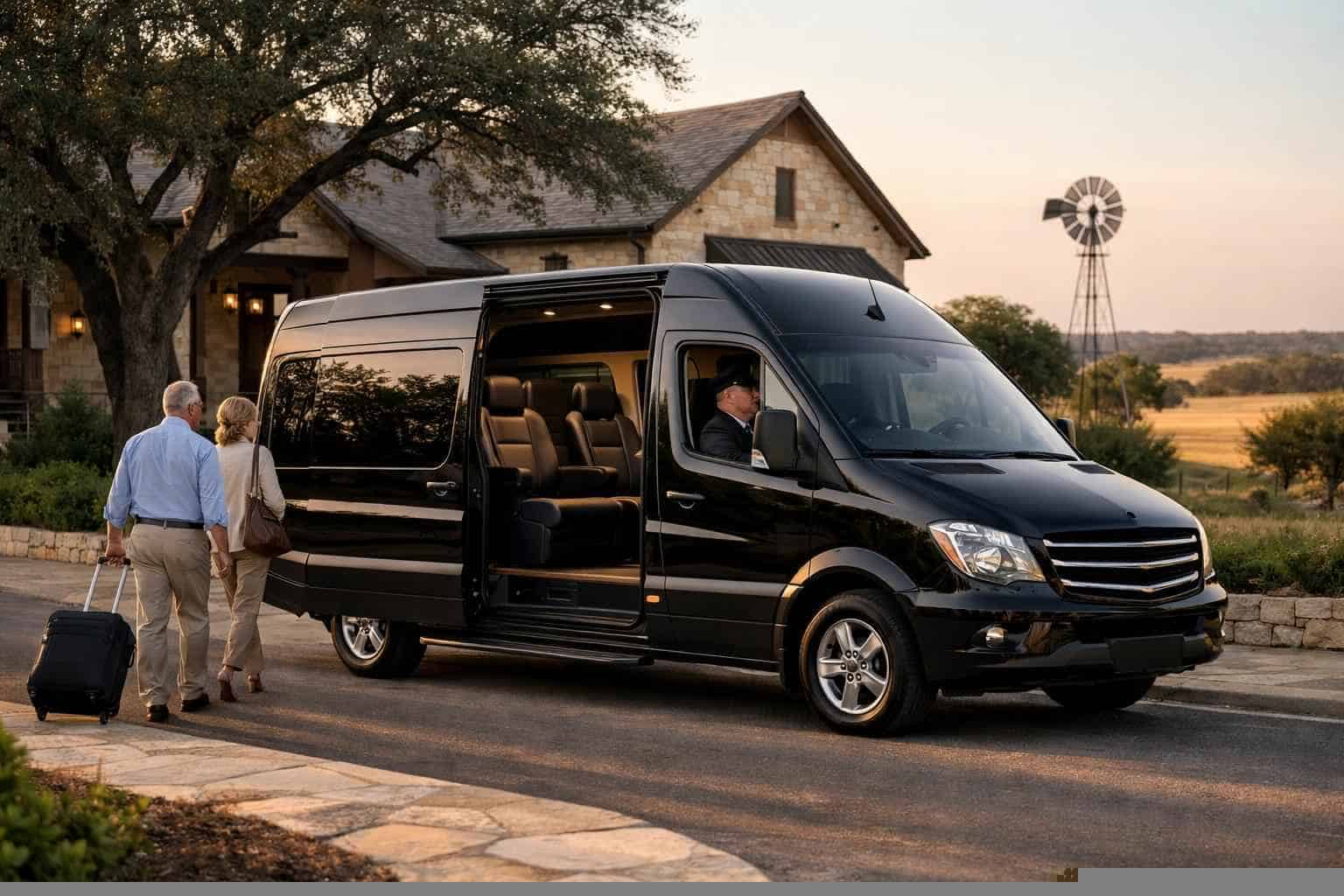 Passenger Van with Driver Near Me Cibolo TX