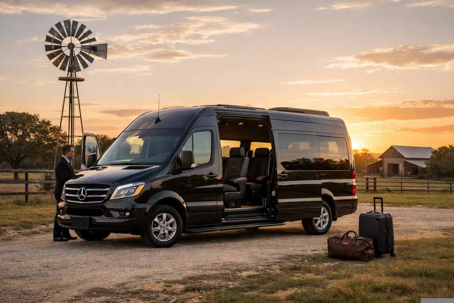 Passenger Van with Driver Near Me La Vernia TX