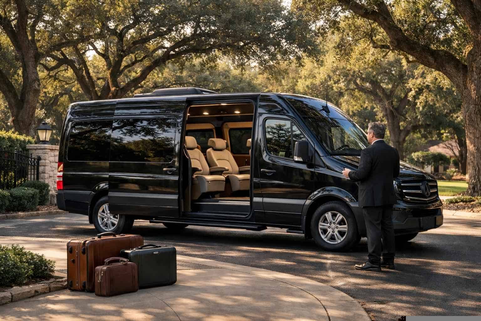 Passenger Van with Driver Near Me Live Oak TX