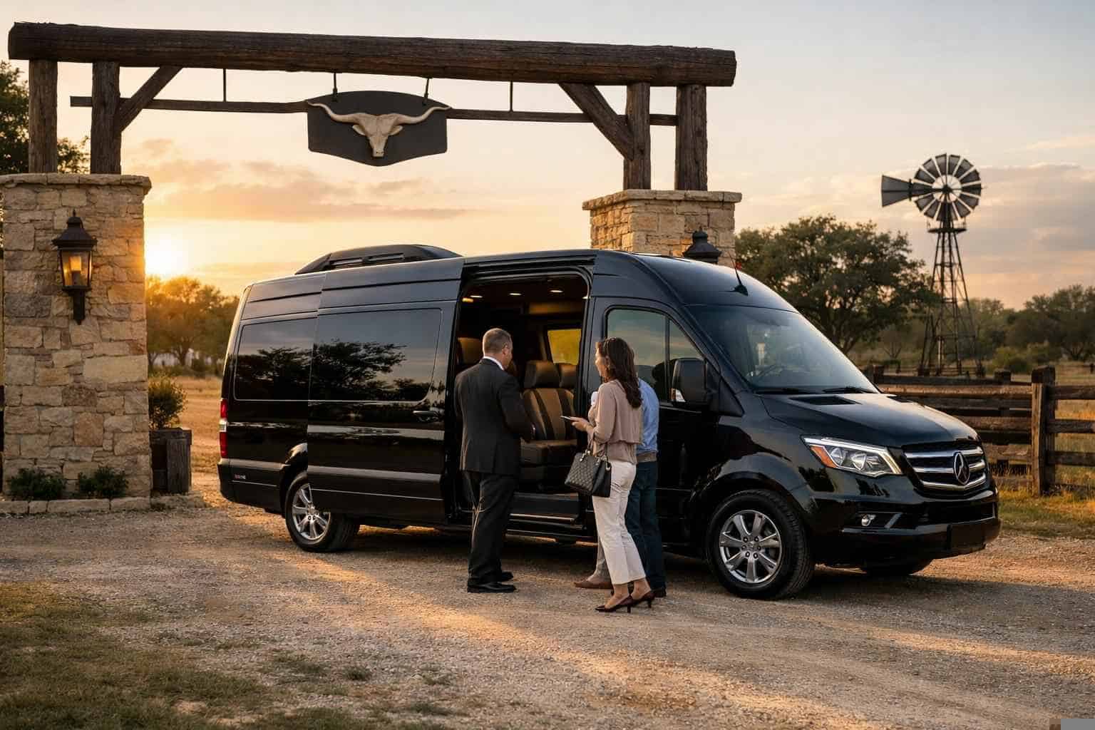 Passenger Van with Driver Near Me Pleasanton TX