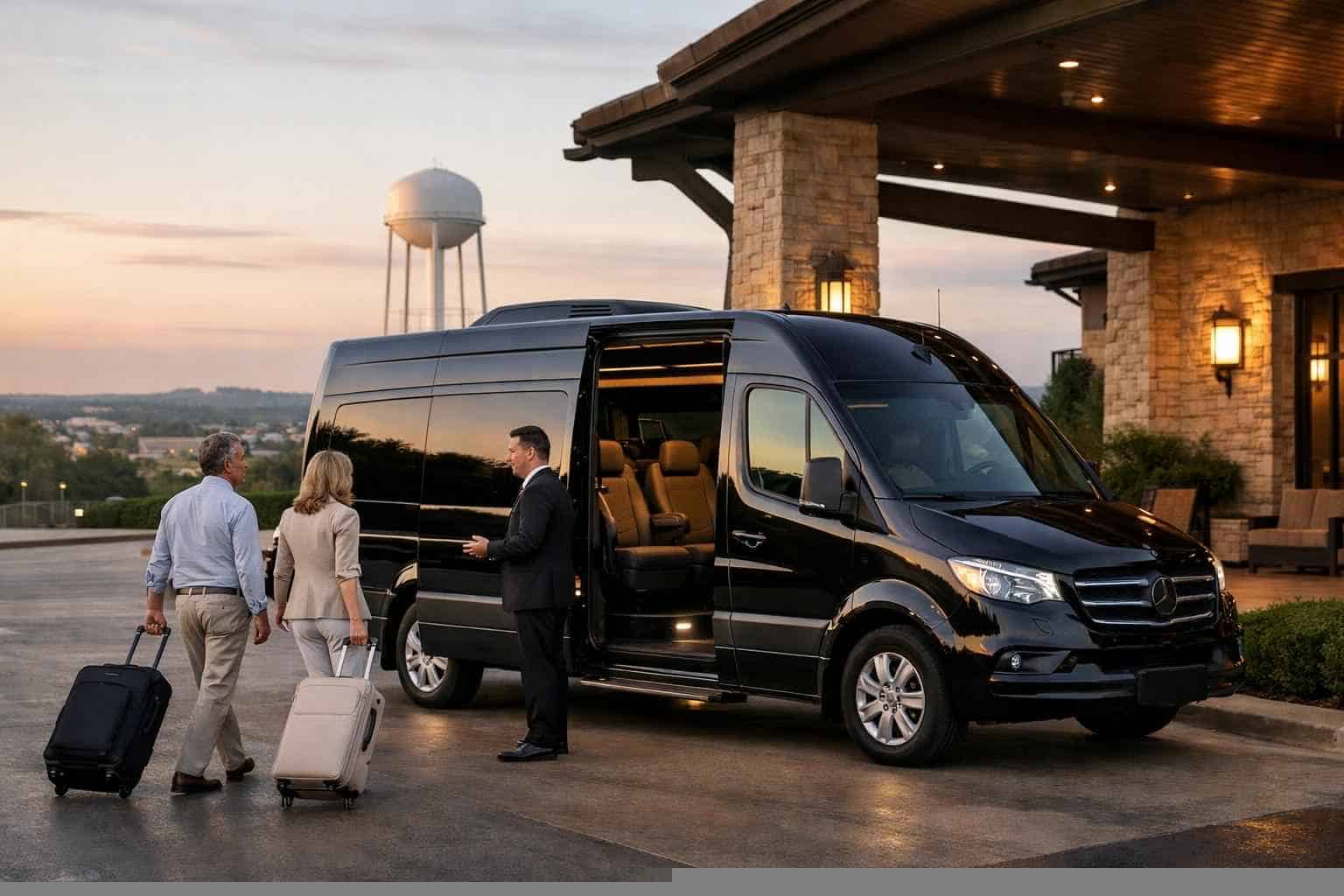 Passenger Van with Driver Near Me Schertz TX