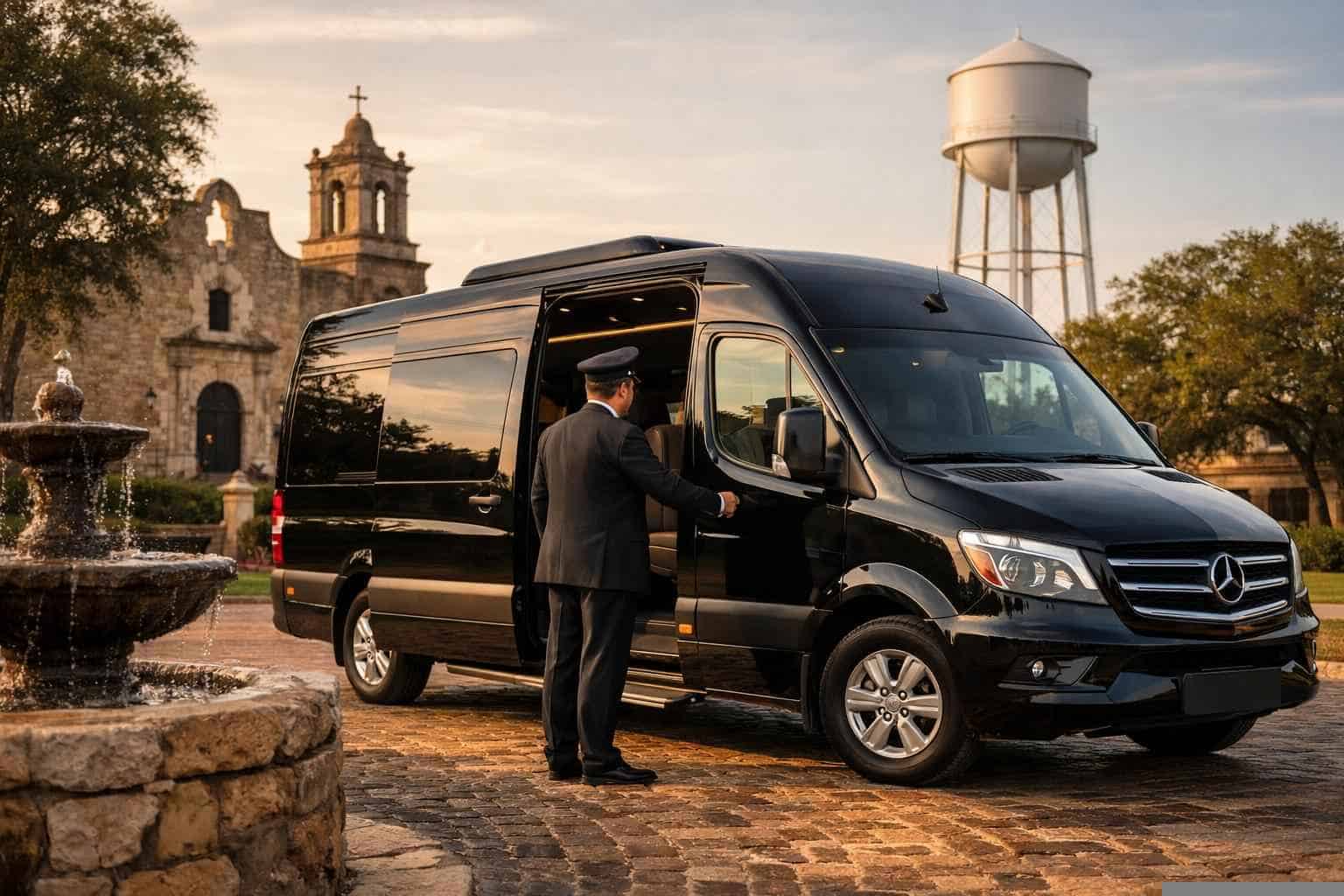 Passenger Van with Driver Near Me Seguin TX