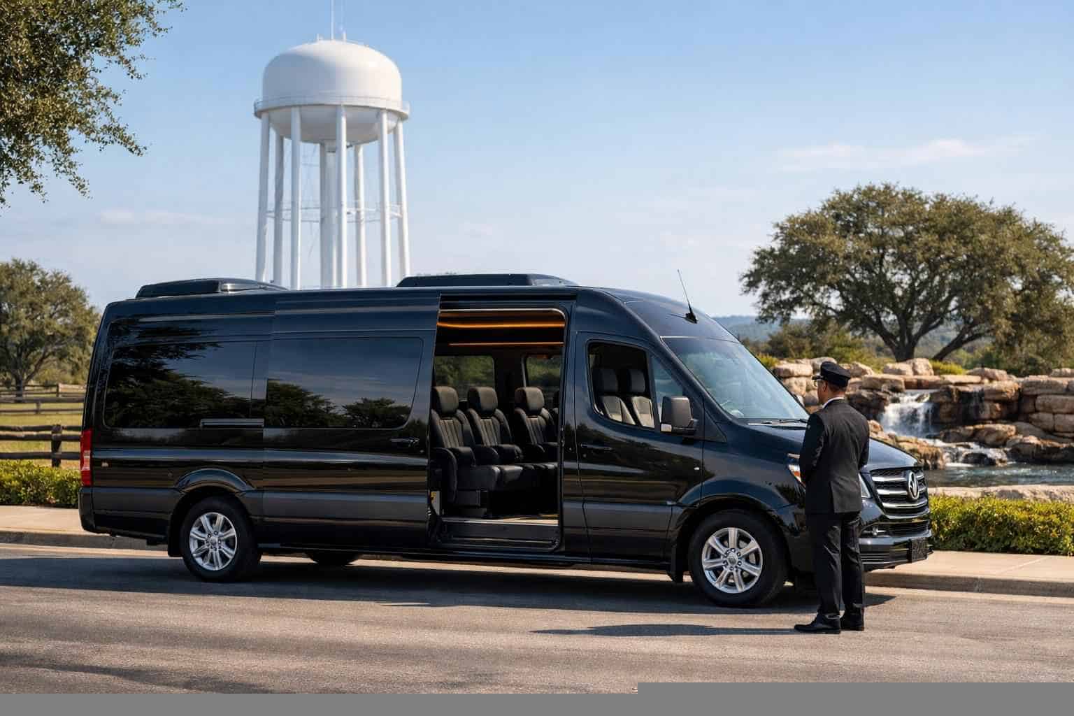 Passenger Van with Driver Near Me Selma TX
