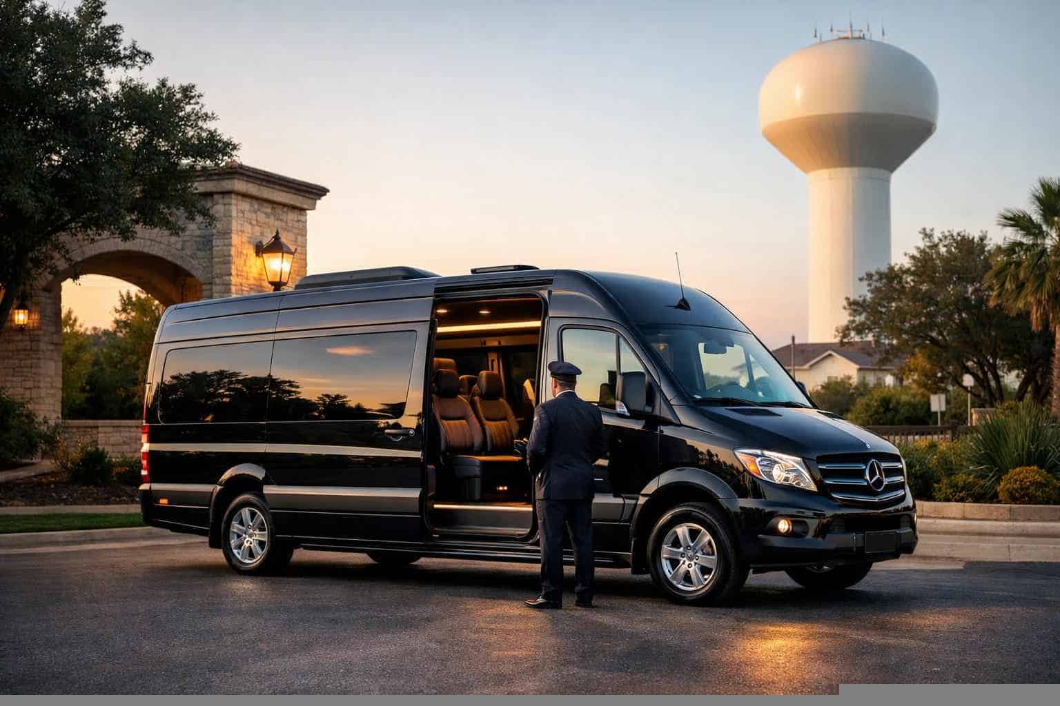 Passenger Van with Driver Near Me Windcrest TX