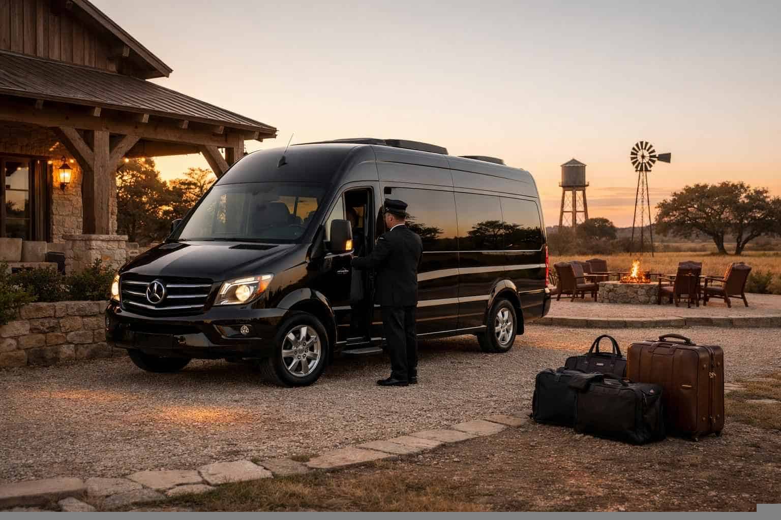 Passenger Van with Driver Pleasanton TX