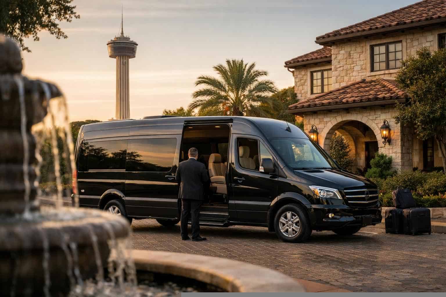 Passenger Van with Driver Prices in Alamo Heights TX