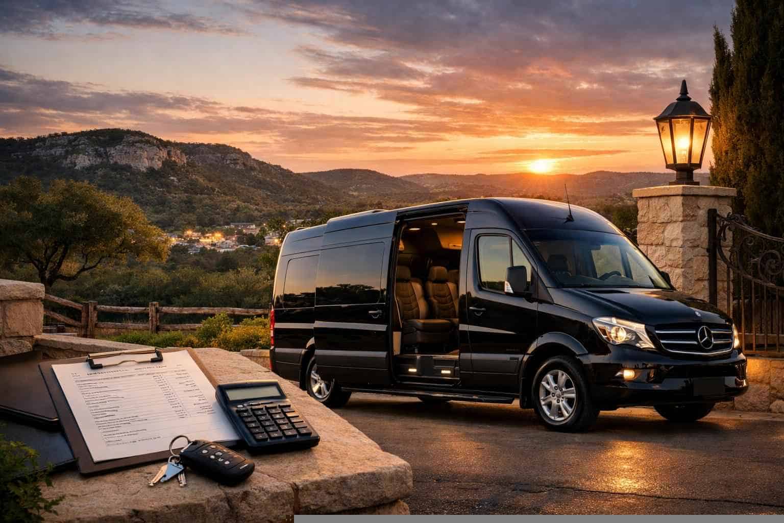 Passenger Van with Driver Prices in Helotes TX