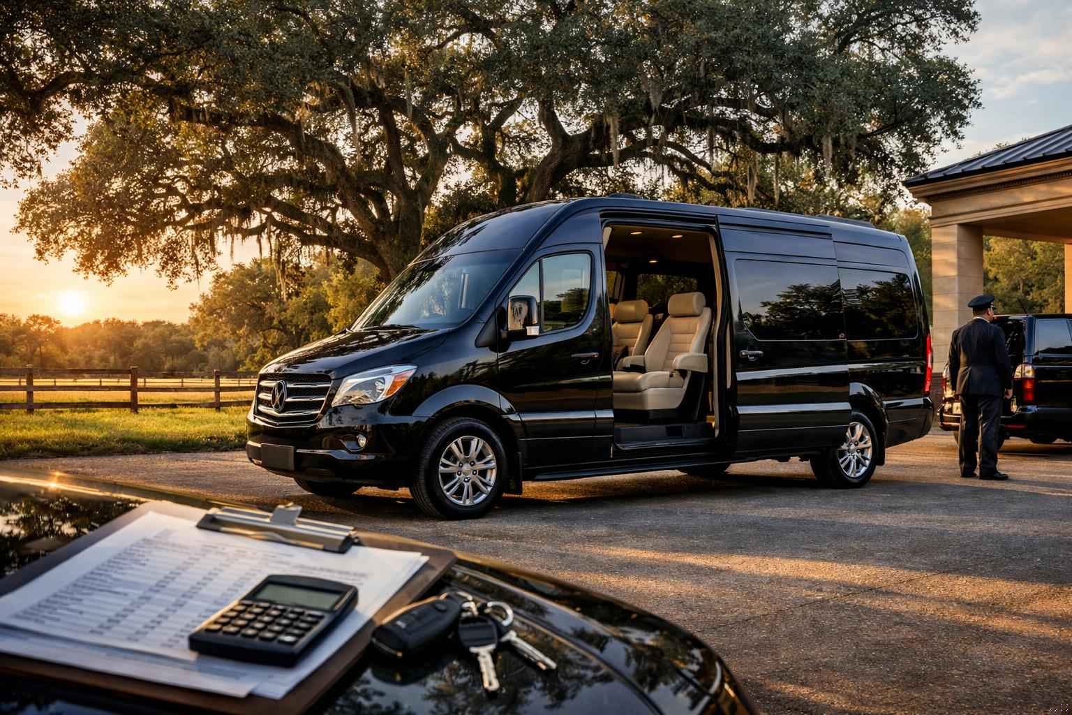 Passenger Van with Driver Prices in Live Oak TX