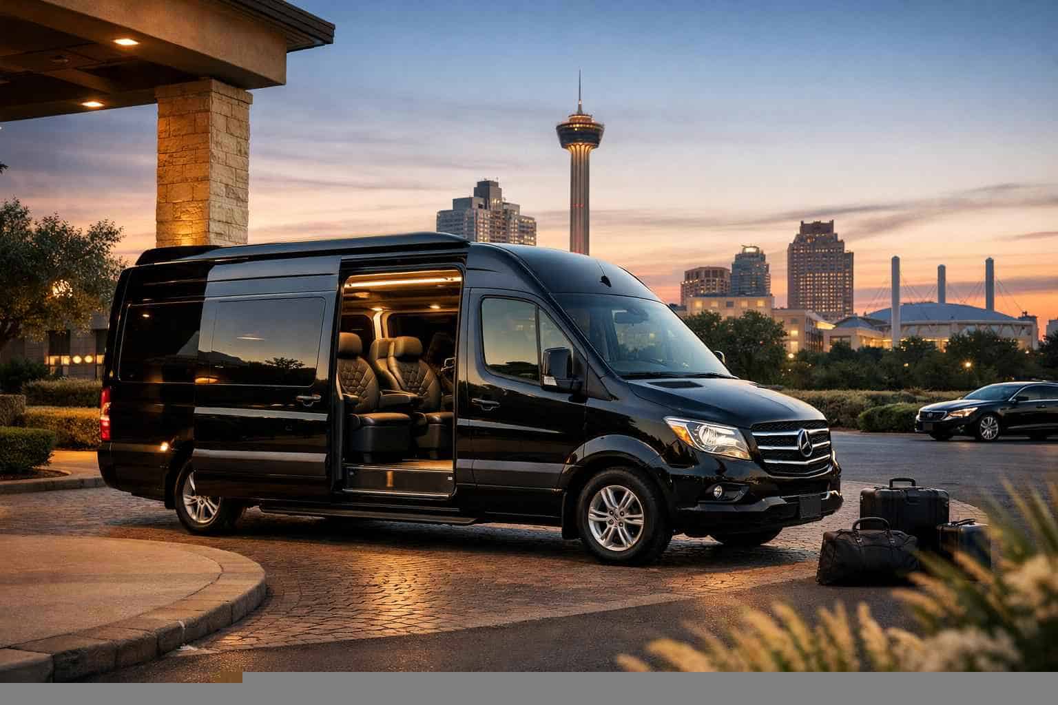 Passenger Van with Driver Prices in Windcrest TX