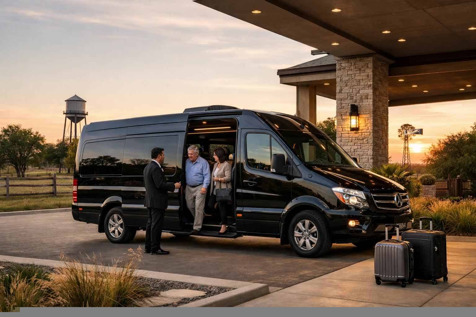 Passenger Van with Driver Schertz TX