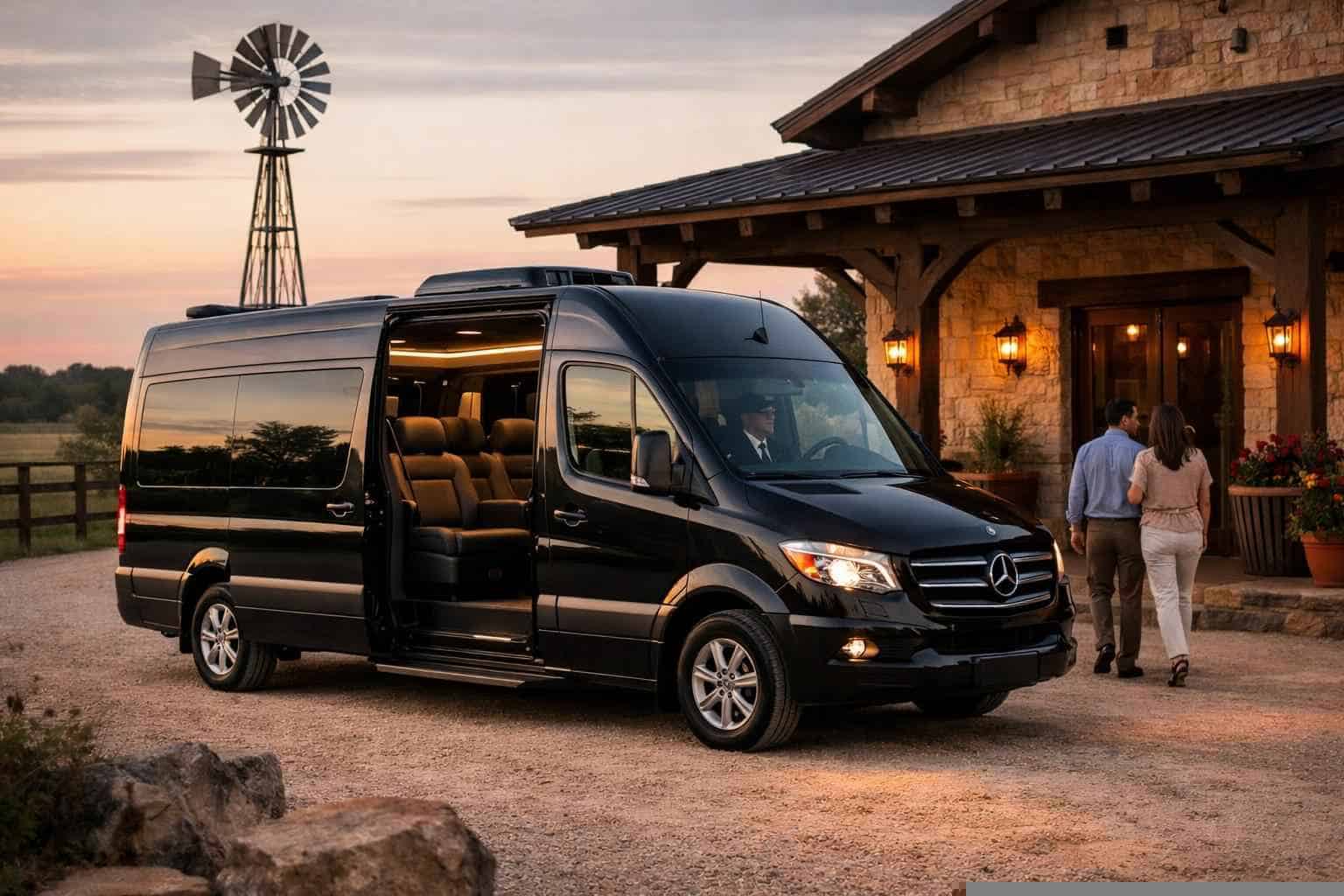 Passenger Van with Driver Seguin TX