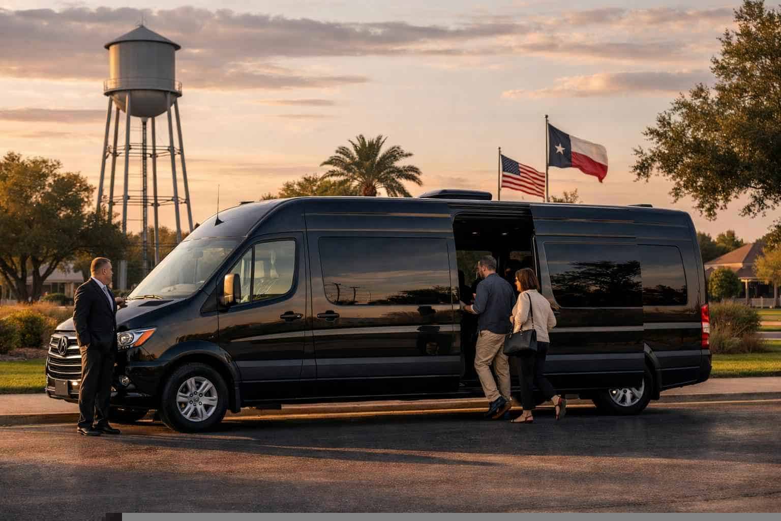 Passenger Van with Driver Services in Converse Texas