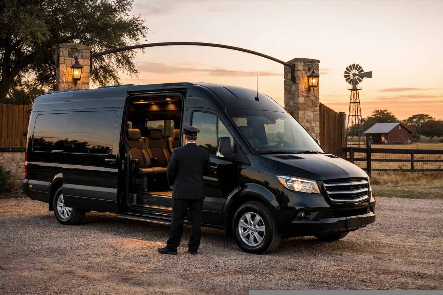 Passenger Van with Driver Services in Floresville Texas