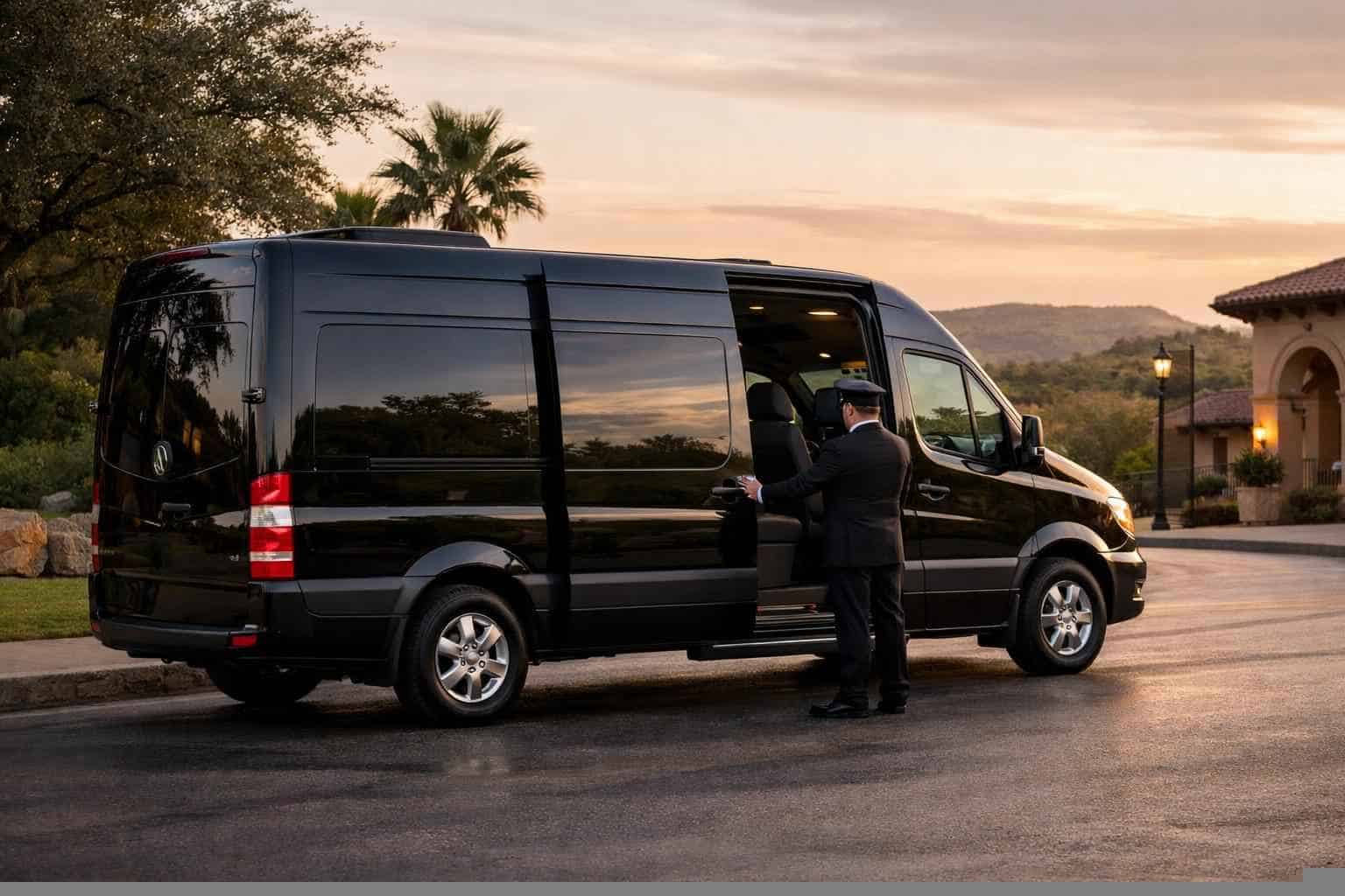 Passenger Van with Driver Services in Leon Valley Texas
