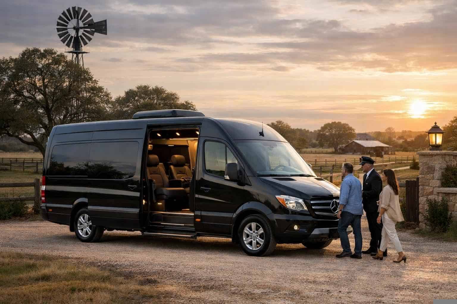 Passenger Van with Driver Services in Pleasanton Texas