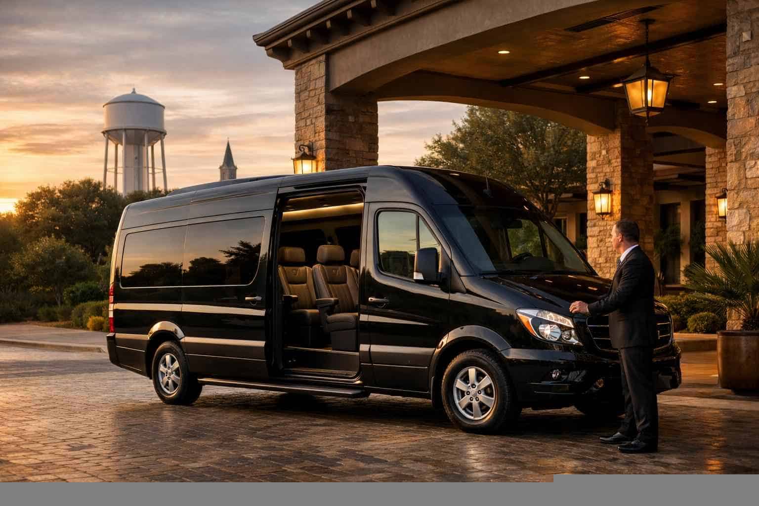 Passenger Van with Driver Services in Selma Texas