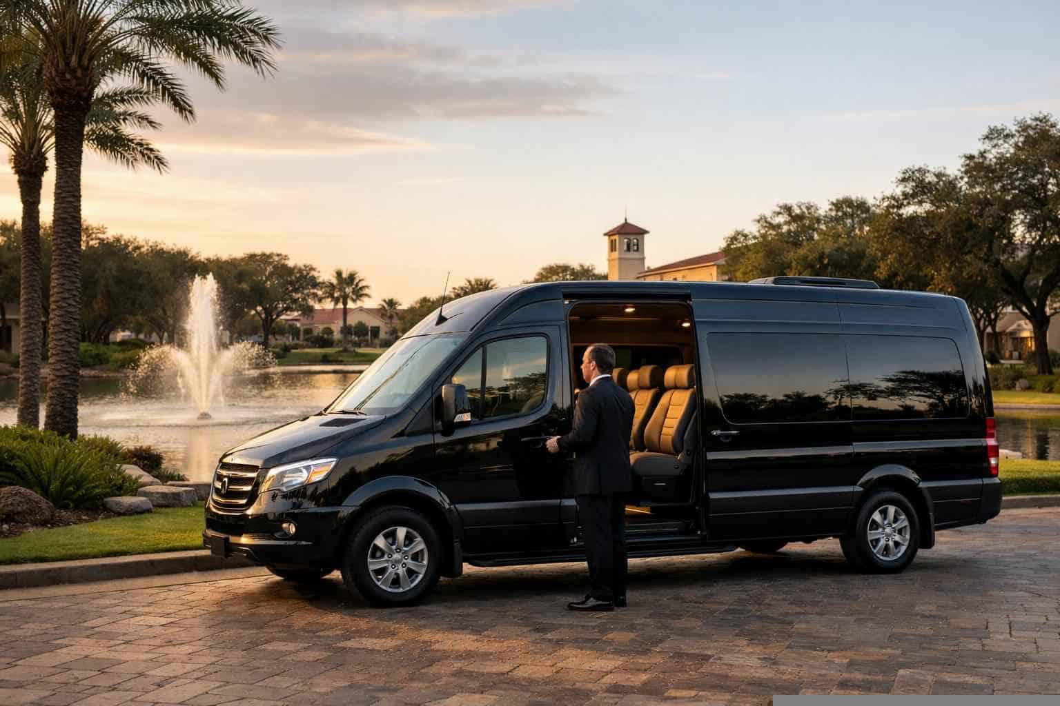 Passenger Van with Driver Services in Windcrest Texas