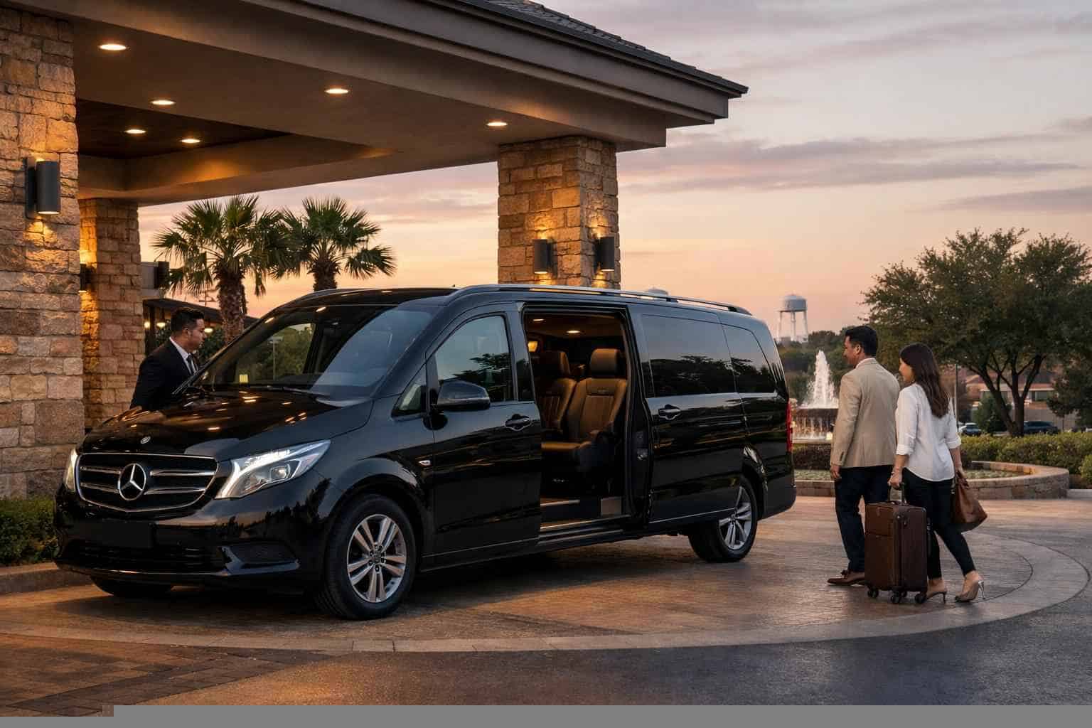 Passenger Van with Driver Windcrest TX