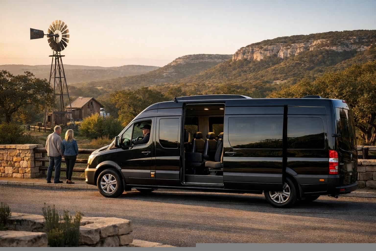 Passenger Vans with Driver in Helotes Texas