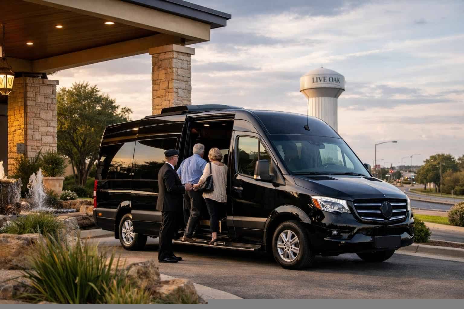 Passenger Vans with Driver in Live Oak Texas