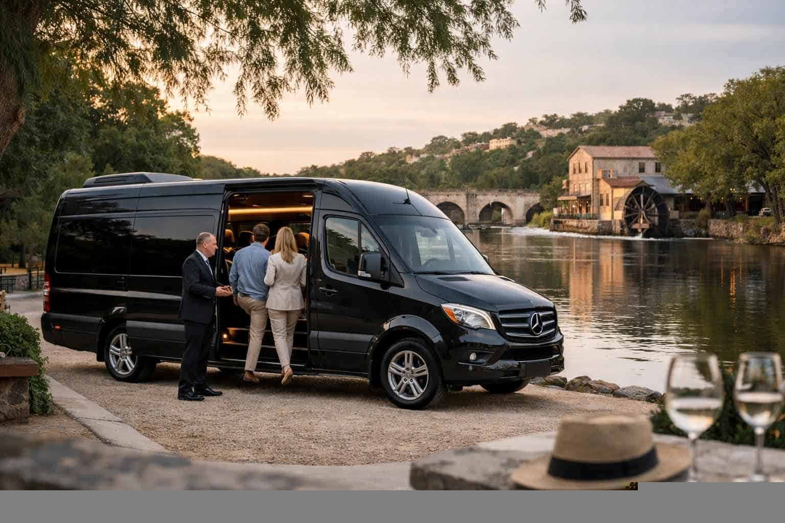 Passenger Vans with Driver in New Braunfels Texas