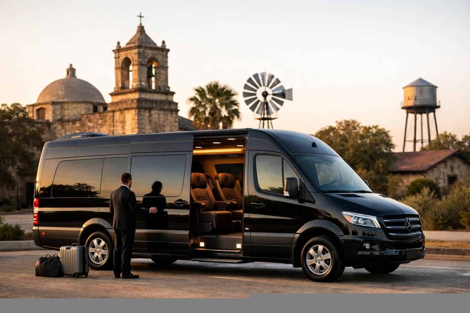 Passenger Vans with Driver in Selma Texas