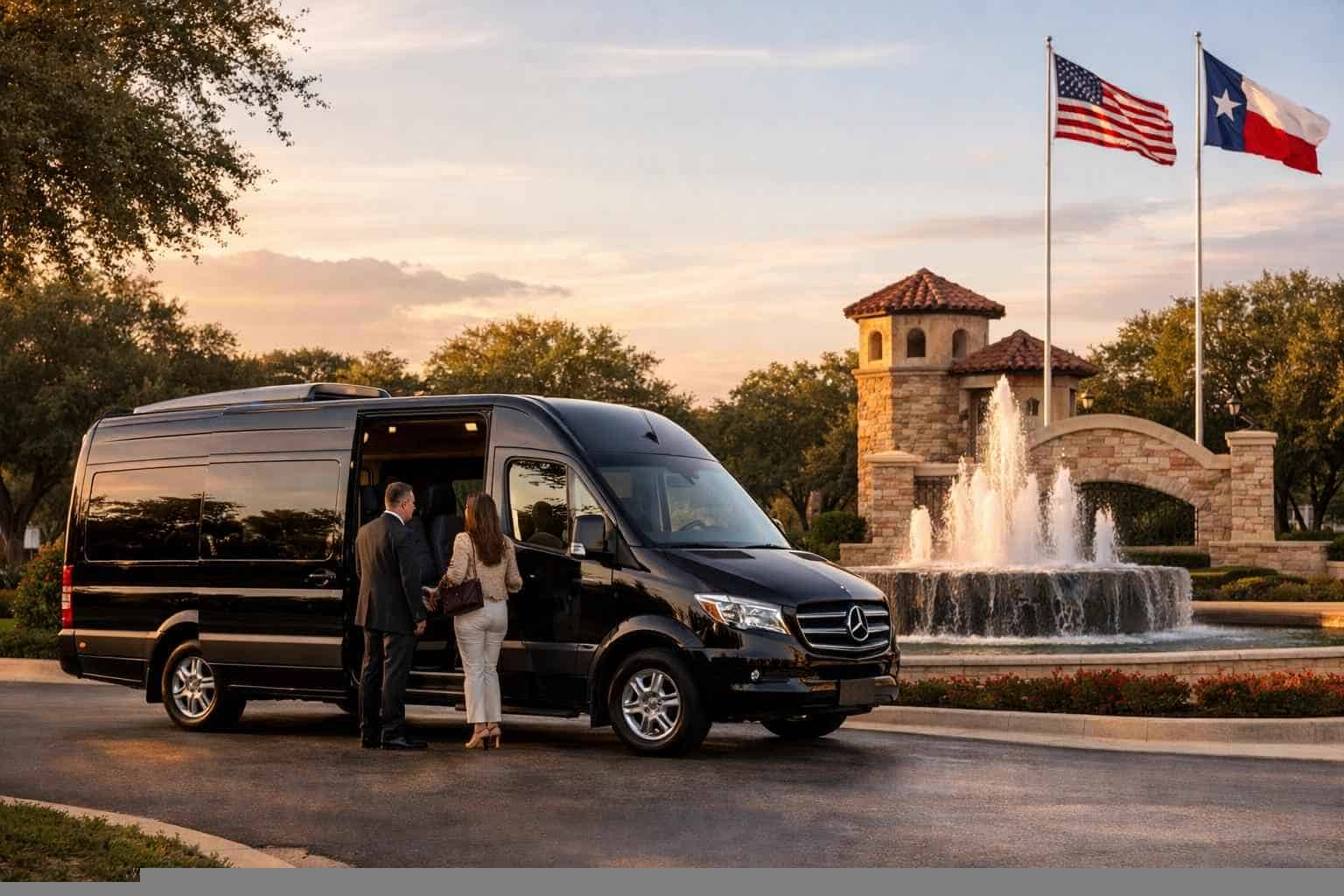 Passenger Vans with Driver in Windcrest Texas