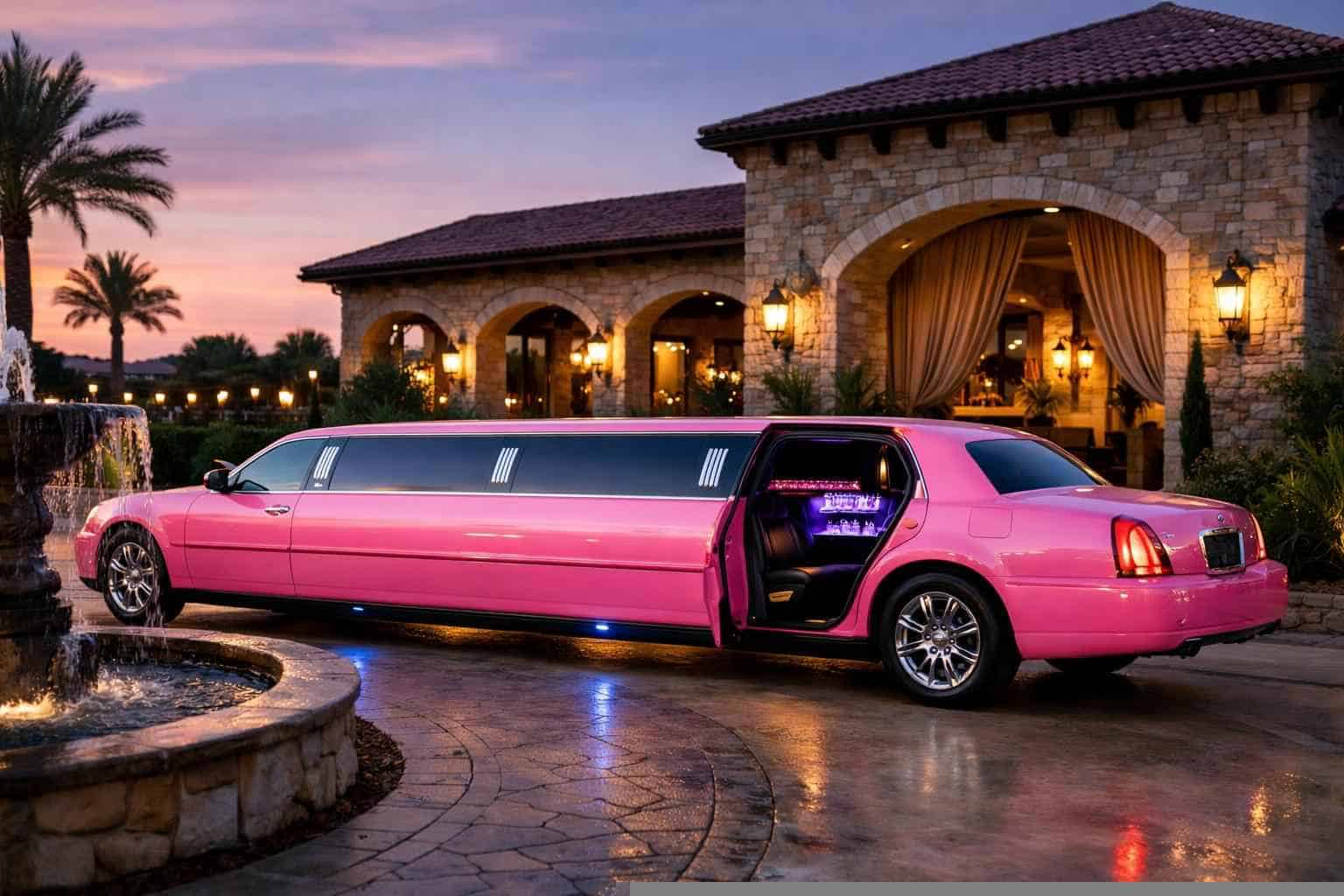 Pink Limo Rental Cibolo TX